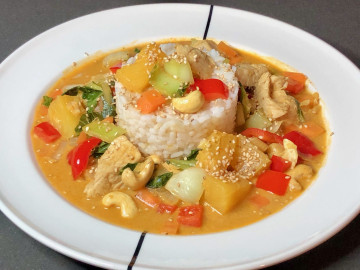 Thai chicken coconut curry